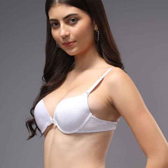 Medium Coverage Underwired Lightly Padded Plunge All Day Comfort Bra