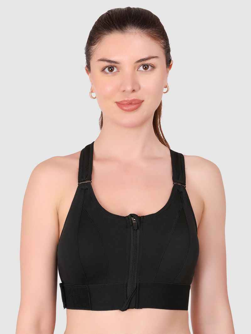 Women Full Coverage Workout Sports Bra With All Day Comfort