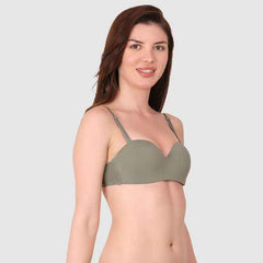 Medium Coverage Underwired Lightly Padded Push-Up Bra With All Day Comfort