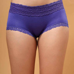 Women Mid-Rise Hipster Lace Briefs BCA_463BRIF1-Small-Blue