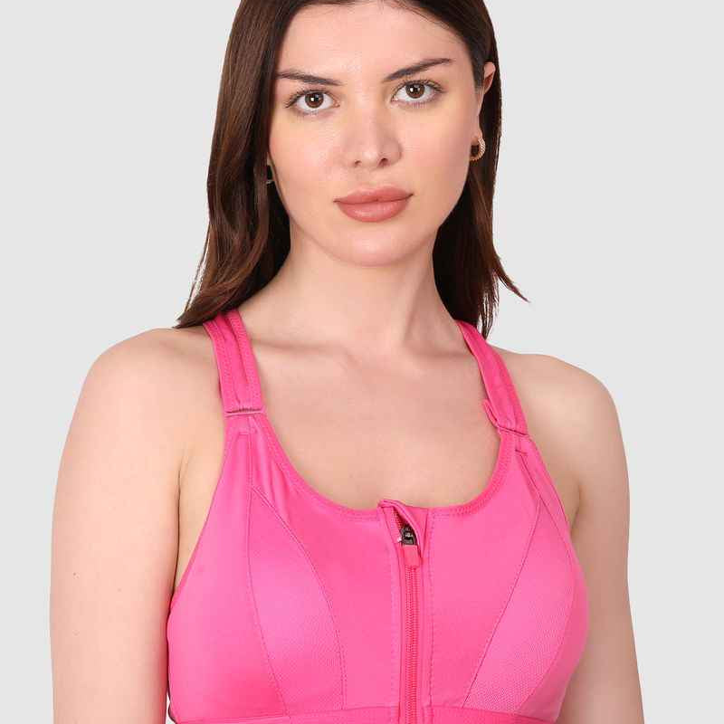 Women Full Coverage Workout Sports Bra With All Day Comfort