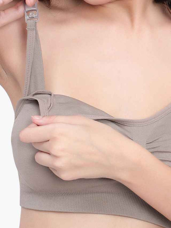 Full Coverage Removable padding Non-Wired Maternity Bra- All Day Comfort