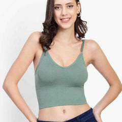 Full Coverage Lightly Padded Bralette Bra With All Day Comfort