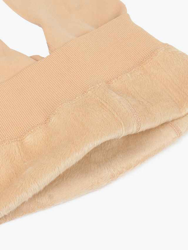 Women Warm Fur Woollen Thermal Bottoms