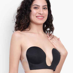 Medium Coverage Lightly Padded Strapless Push-Up Bra- All Day Comfort