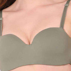 Medium Coverage Underwired Lightly Padded Push-Up Bra With All Day Comfort
