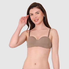 Medium Coverage Underwired Lightly Padded Push-Up Bra With All Day Comfort