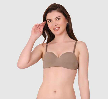 Medium Coverage Underwired Lightly Padded Push-Up Bra With All Day Comfort