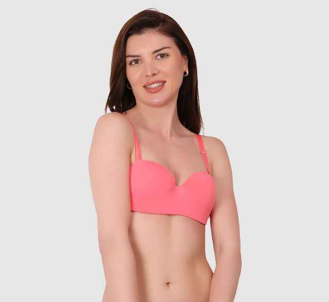 Medium Coverage Underwired Lightly Padded Push-Up Bra With All Day Comfort