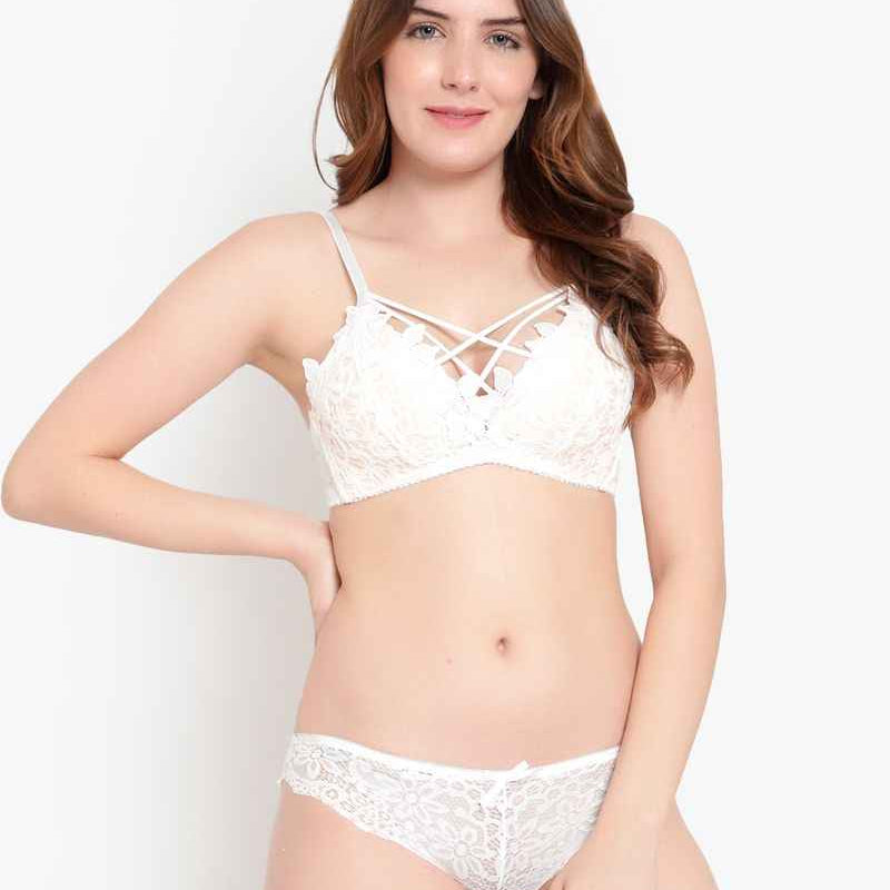 White Lace Lingerie Set