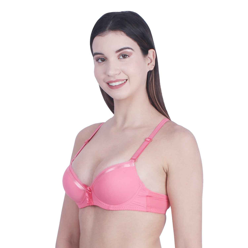 Brachy Women T-shirt Heavily Padded Pushup Bra