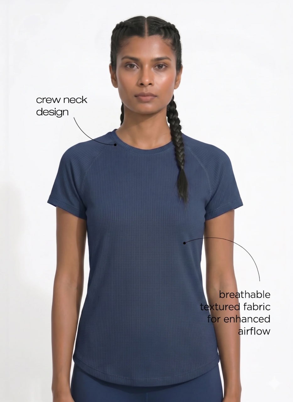 Blosoom Breathable, lightweight, moisture-wicking, and quick-dry fabric designed for all-day comfort and performance_BL AL T 30