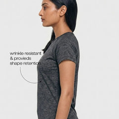 Blossom Breathable, lightweight, and quick-drying with wrinkle-resistant fabric and lasting shape retention.Fit for Gym, Running and Everyday Wear_BL AL T 31