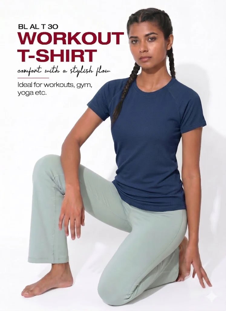 Blosoom Breathable, lightweight, moisture-wicking, and quick-dry fabric designed for all-day comfort and performance_BL AL T 30
