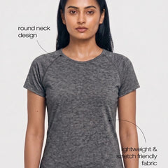 Blossom Breathable, lightweight, and quick-drying with wrinkle-resistant fabric and lasting shape retention.Fit for Gym, Running and Everyday Wear_BL AL T 31