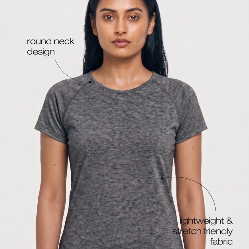 Blossom Breathable, lightweight, and quick-drying with wrinkle-resistant fabric and lasting shape retention.Fit for Gym, Running and Everyday Wear_BL AL T 31