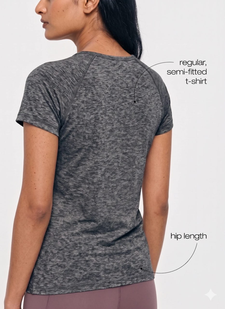 Blossom Breathable, lightweight, and quick-drying with wrinkle-resistant fabric and lasting shape retention.Fit for Gym, Running and Everyday Wear_BL AL T 31