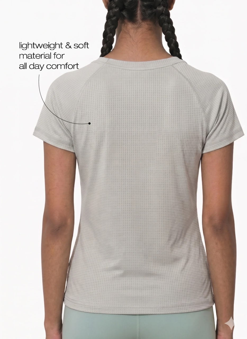 Blosoom Breathable, lightweight, moisture-wicking, and quick-dry fabric designed for all-day comfort and performance_BL AL T 30