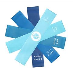 Resistence Loop Fitness Bands - Bold Blue Set