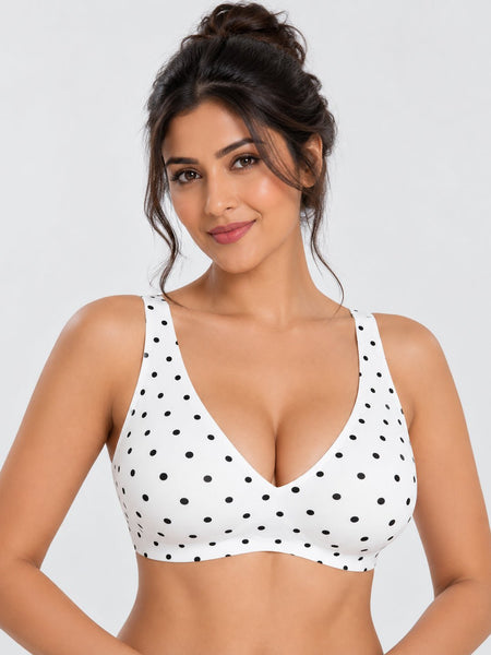 Seamless Wireless Plunge Bra