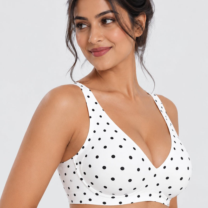 Seamless Wireless Plunge Bra