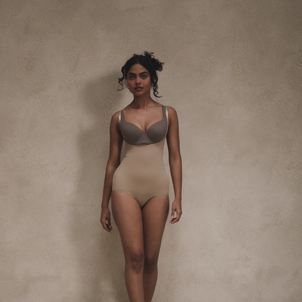UltraFit Open-Bust Bodysuit