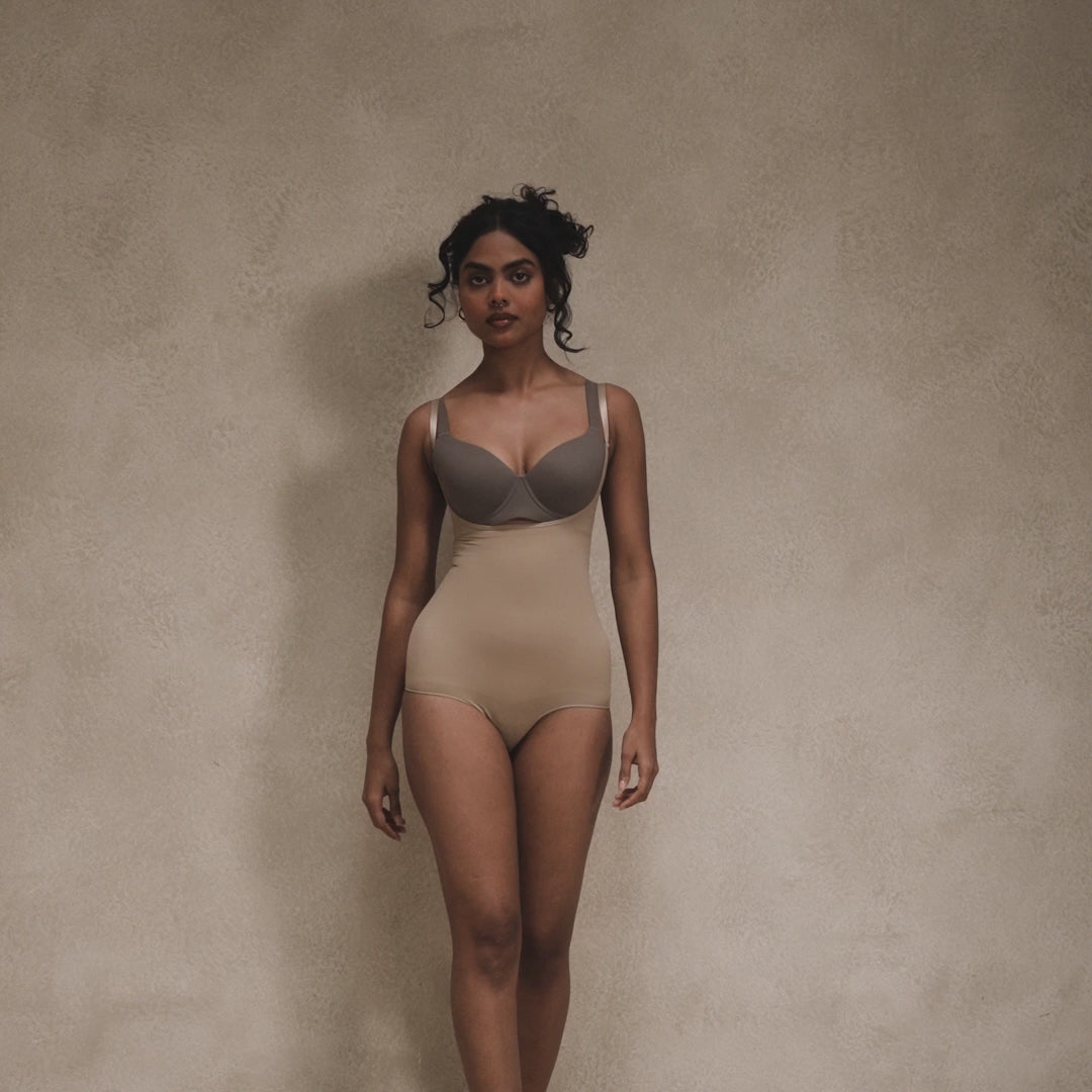 UltraFit Open-Bust Bodysuit