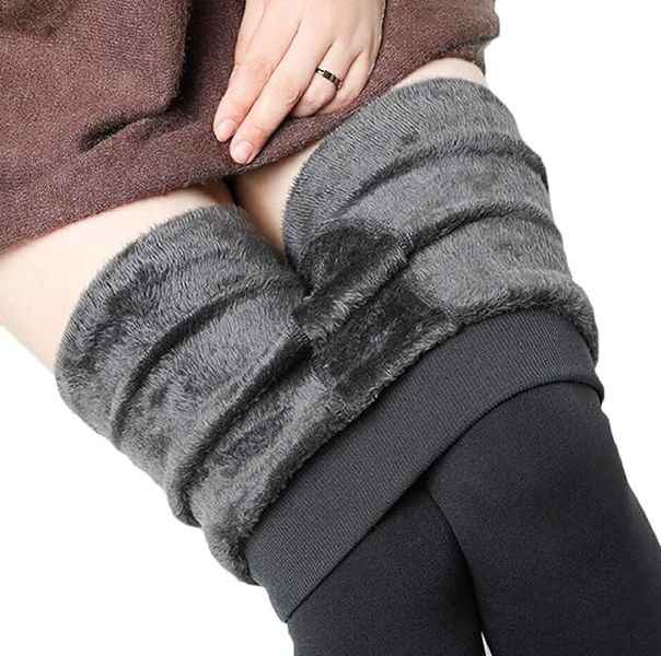 Brachy Girls Kids Winter Warm Ultra Soft Fur Stretchable Thermal Tights Leggings Footed Stockings.