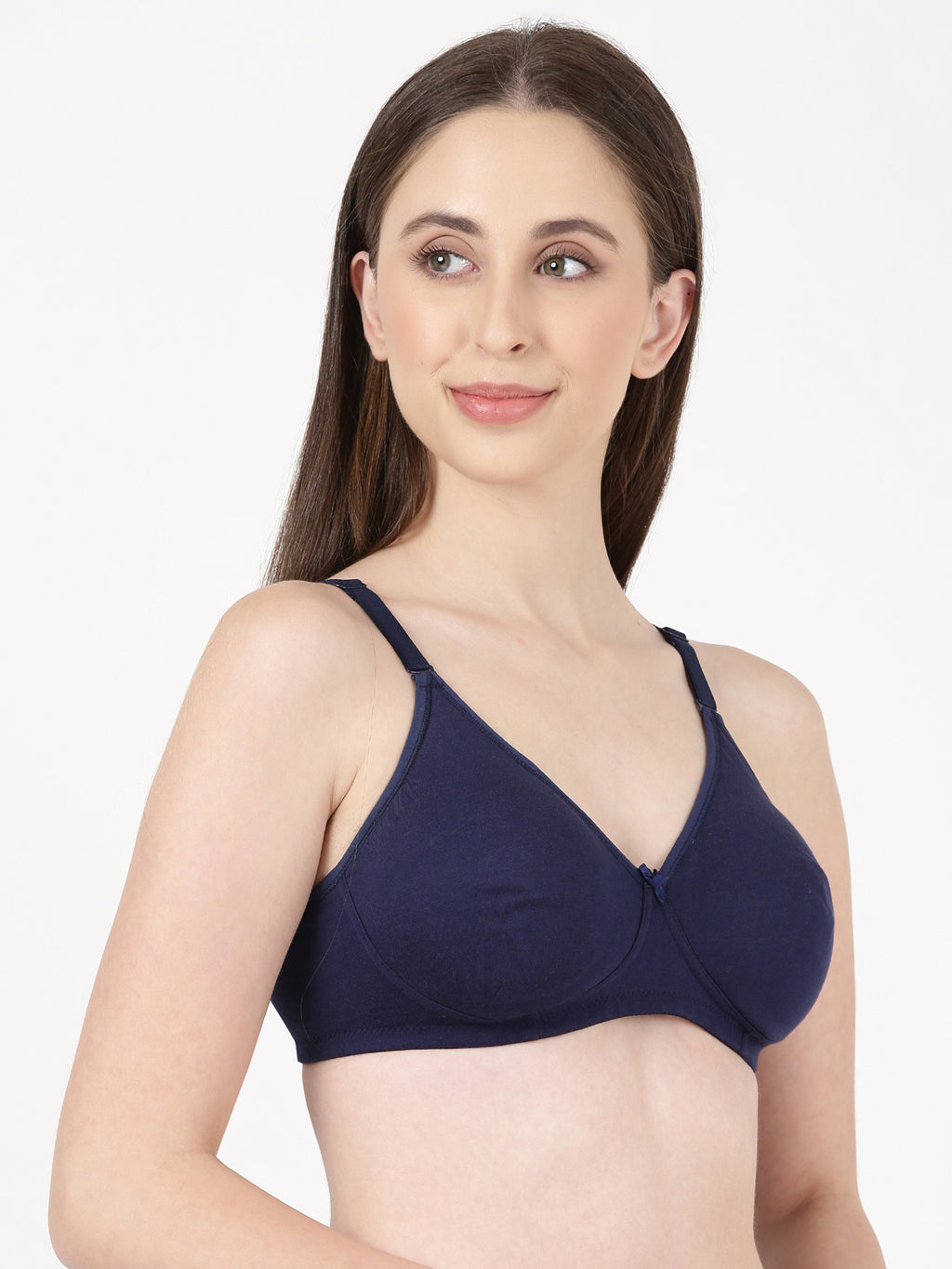 Buy_Blossom_Quill_Soft_Bra_Cotton_T_Shirt_Bra_Full_Coverage_Navy Blue_4