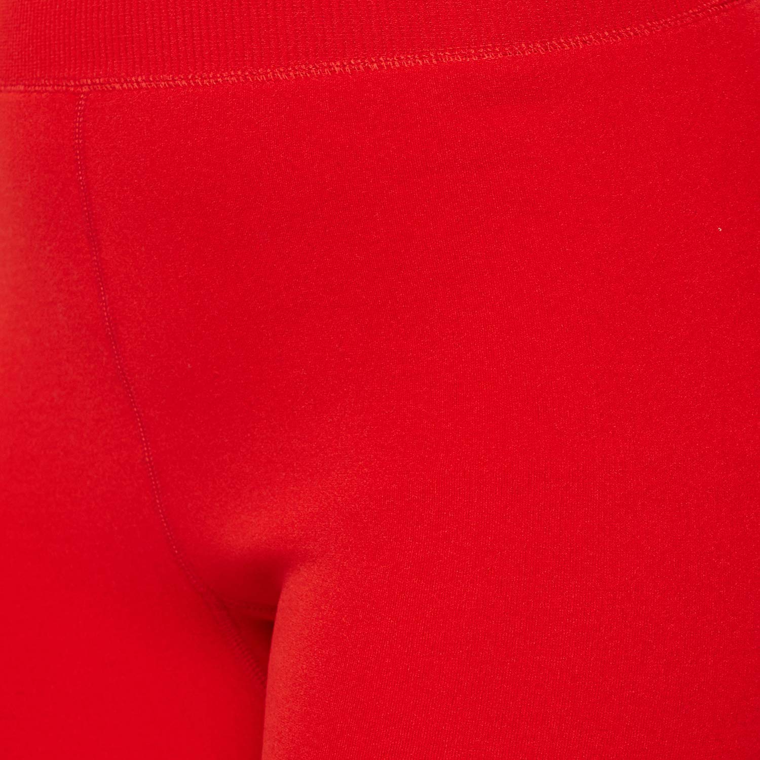 Women Red Fleece Footed  Legging Slim Fit Warm Thick Fur Lined Winter Thermal Soft Leggings for Girls - Brachy