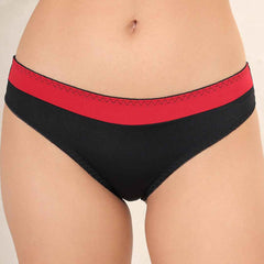 Brachy Women Colorblocked Padded Wired Push Up Bra with Sexy Seamless Panty Lingerie Set