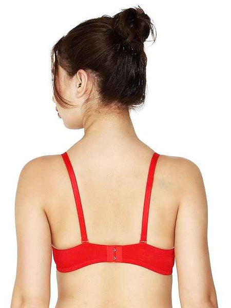 women Self Design Wired Lightly Padded Pushup Bra