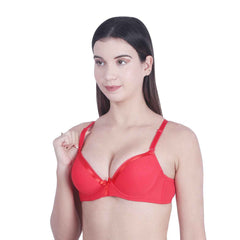 Brachy Women T-shirt Heavily Padded Pushup Bra