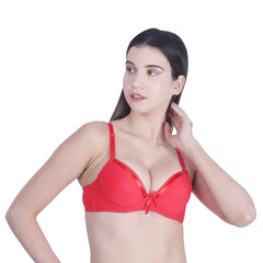 Brachy Women T-shirt Heavily Padded Pushup Bra