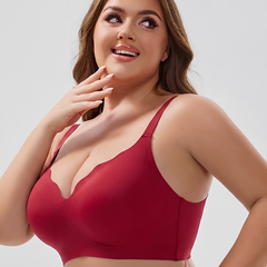 Celine – Red Seamless Wireless All Day Bra
