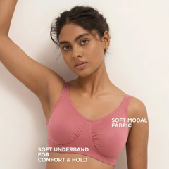 Buy_Blossom_Night_Bra_Ultra_soft_modal_sleep_bra_no_bra_feel_Rose Gold-1
