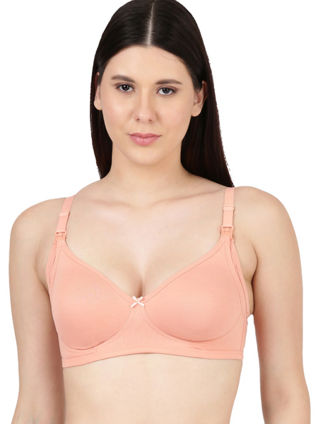 Buy_Blossom_Easy_Feed_Bra_Nursing_Bra_Drop_Down_Cups_Full_Coverage_Coral Pink_1