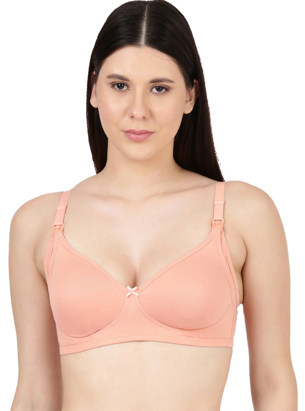 Buy_Blossom_Easy_Feed_Bra_Nursing_Bra_Drop_Down_Cups_Full_Coverage_Coral Pink_1