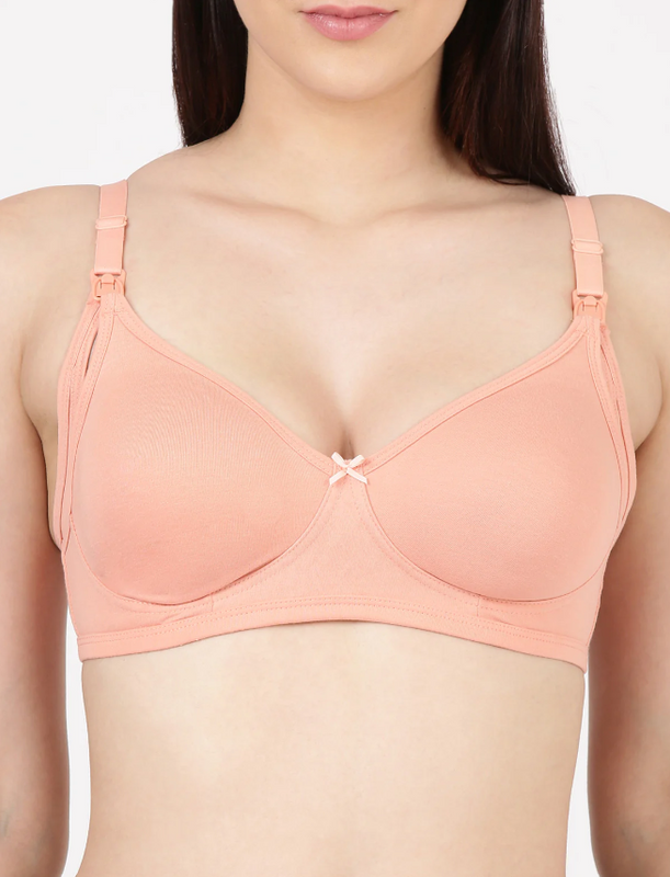 Buy_Blossom_Easy_Feed_Bra_Nursing_Bra_Drop_Down_Cups_Full_Coverage_Coral Pink_2