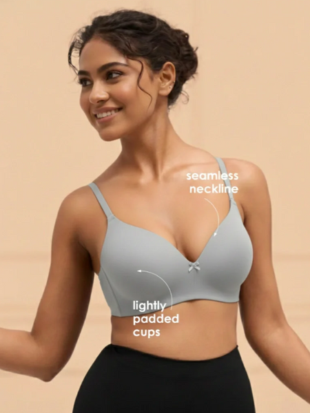 Buy_Blossom_Flawless_Pad_Padded_Non_Wired_Seamless_Polyamide_Bra_Grey_1