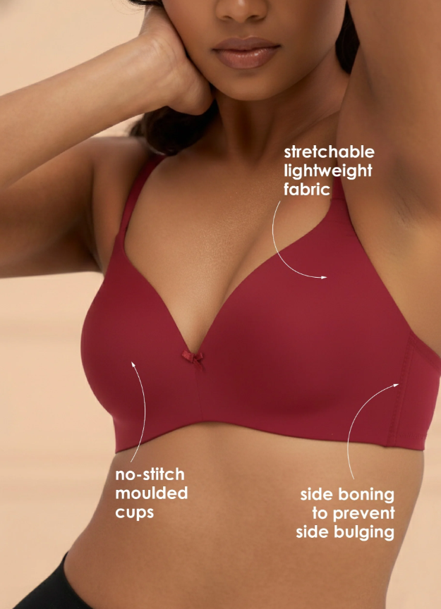 Buy_Blossom_Flawless_Pad_Padded_Non_Wired_Seamless_Polyamide_Bra_Maroon_2