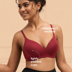 Buy_Blossom_Flawless_Pad_Padded_Non_Wired_Seamless_Polyamide_Bra_Maroon_1
