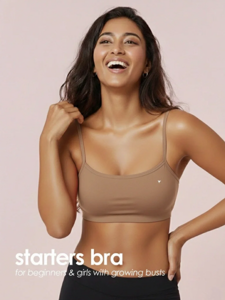 Buy_Blossom_Starters_Bra_Ultra_Soft_Bamboo_Modal_Beginner_Bra_Camel Brown_1