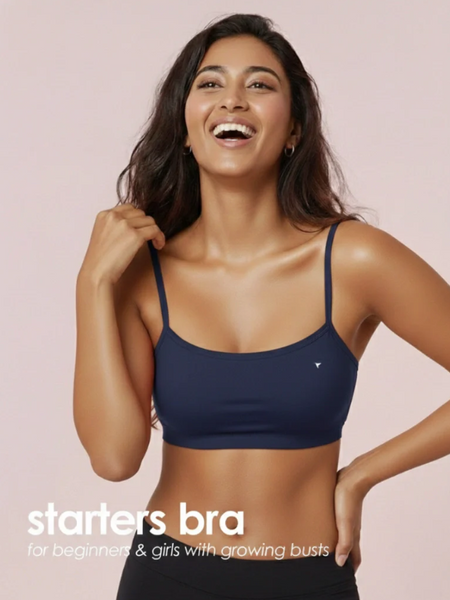 Buy_Blossom_Starters_Bra_Ultra_Soft_Bamboo_Modal_Beginner_Bra_Navy Blue_1