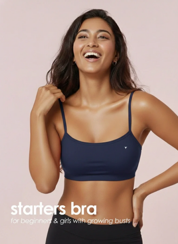 Buy_Blossom_Starters_Bra_Ultra_Soft_Bamboo_Modal_Beginner_Bra_Navy Blue_1