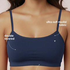 Buy_Blossom_Starters_Bra_Ultra_Soft_Bamboo_Modal_Beginner_Bra_Navy Blue_2