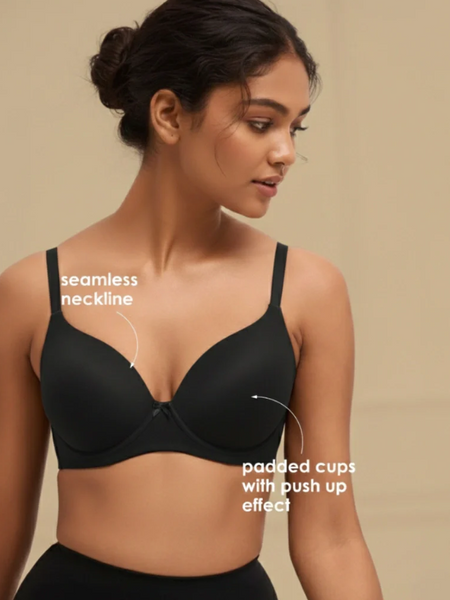 Buy_Blossom_Pushup_Bra_BL_PC_03_Non_Wired_Lightly_Padded_Level_1_Push_Up_Bra_Black_1