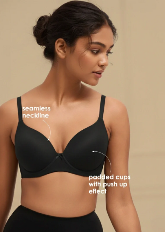 Buy_Blossom_Pushup_Bra_BL_PC_03_Non_Wired_Lightly_Padded_Level_1_Push_Up_Bra_Black_1