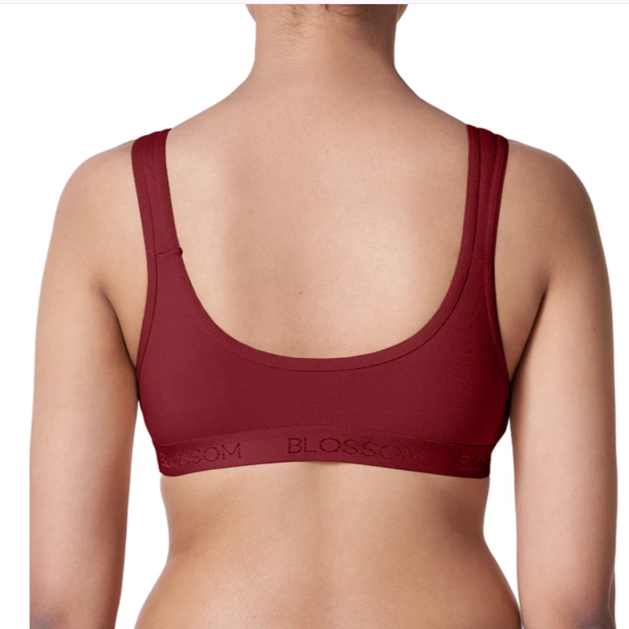 Buy_Blossom_Sporty_Bra_Moderate_Impact_Sports_Bra_Seamed_Cups_Maroon_3
