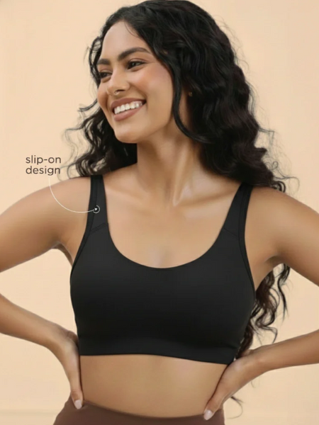 Buy_Blossom_Aesthetic_Bra_Non_Padded_Non_Wired_Slip_On_Bra_Black_1